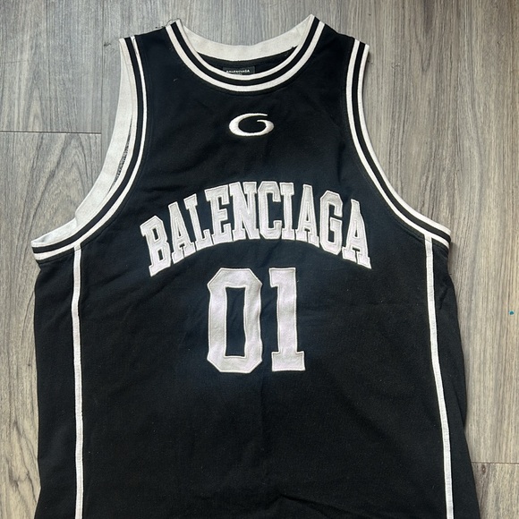 Balenciaga 01’ Sleevless Basketball Jersey